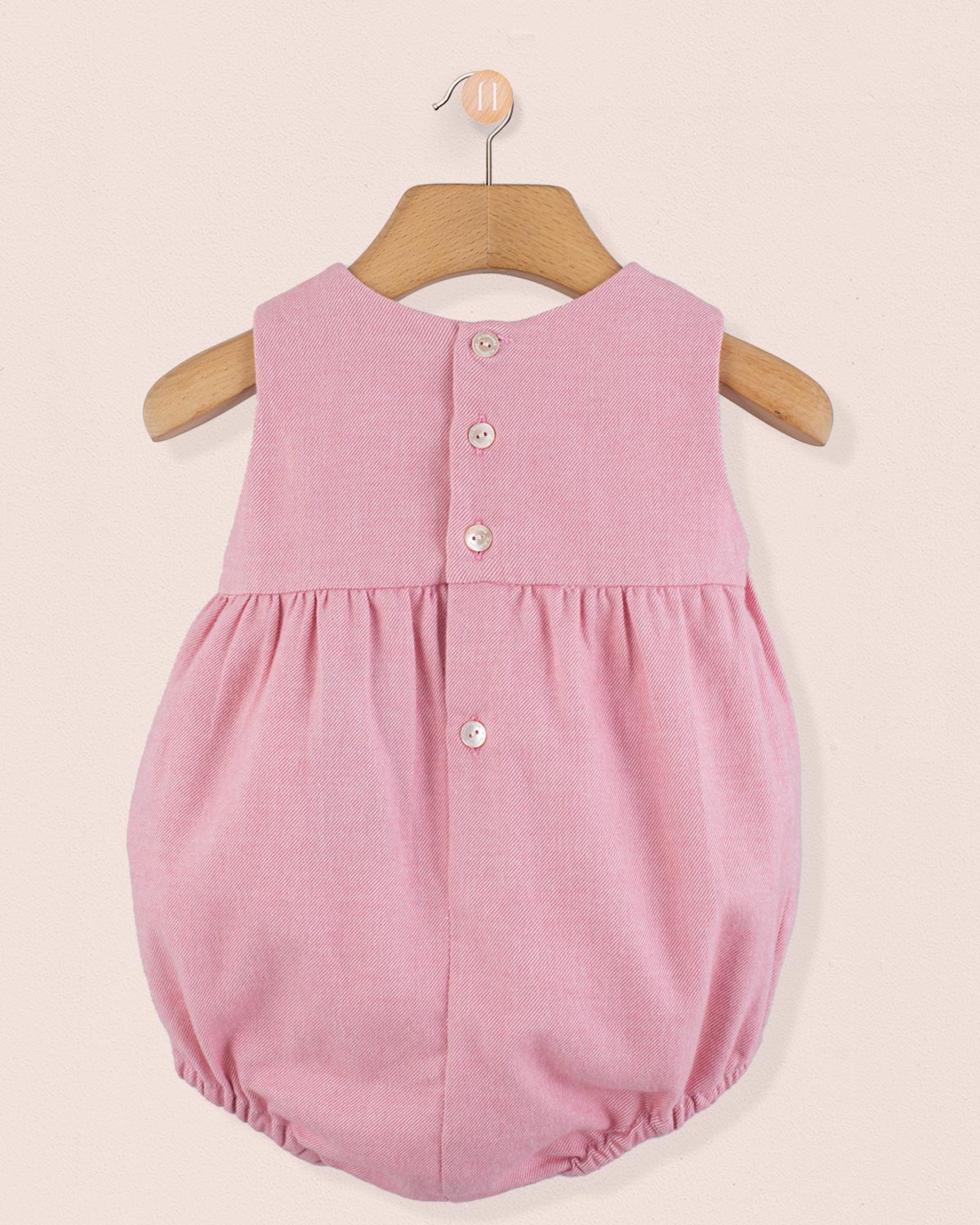 Kensington Italian Lipstick Flannel Romper